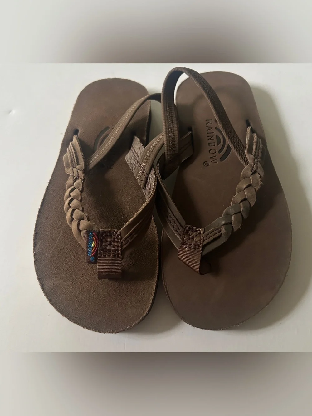 Kids Rainbow Sandals with Strap
